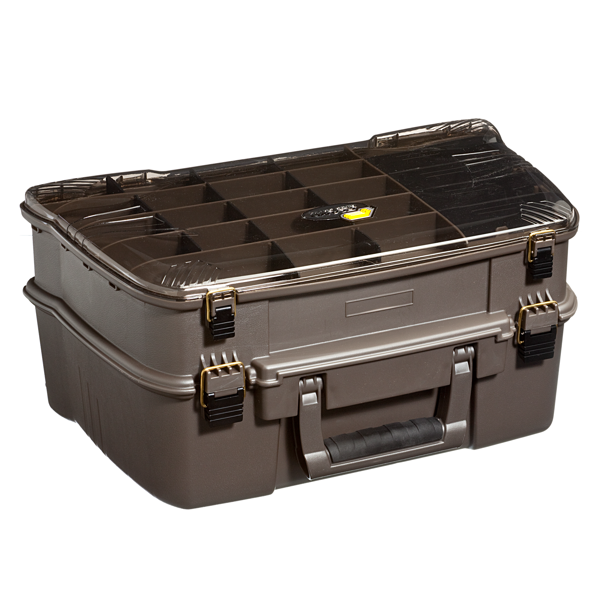 Plano Magnum Guide Series Graphite/Smoke Satchel Fishing Tackle Box NEW , Fis
